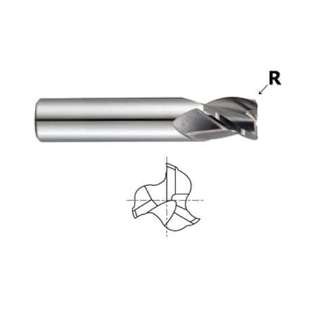 3 Flute Stub Length 35 Deg Helix Carbide